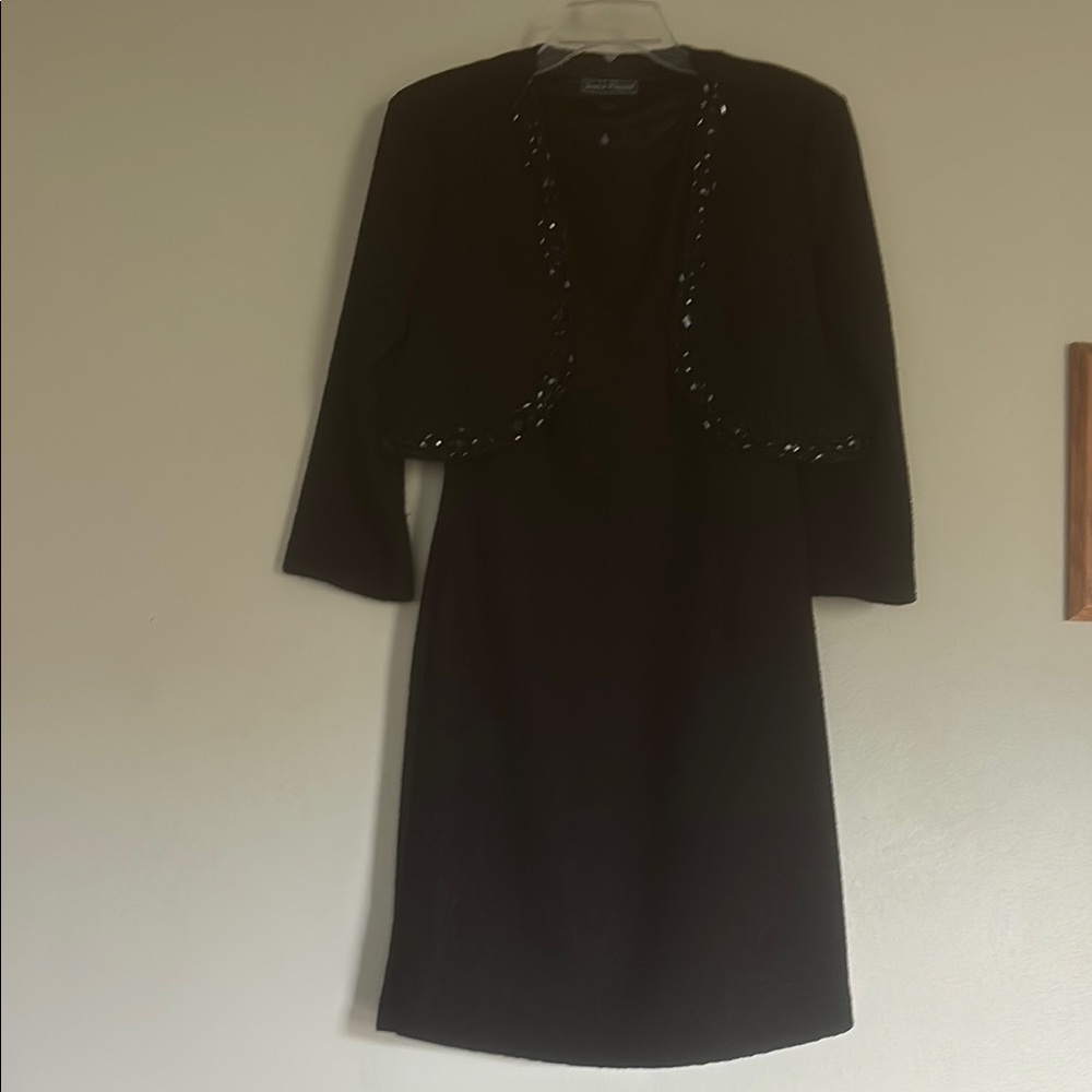 Jessica Howard Black Dress with Jacket